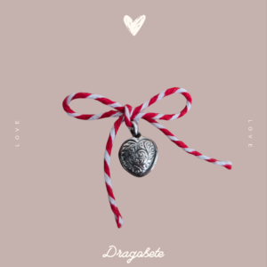 Botanical Silver Heart Pendant